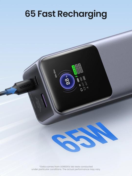 Image du produit Ugreen Nexode (20000 mAh, 130 W, 72 Wh)