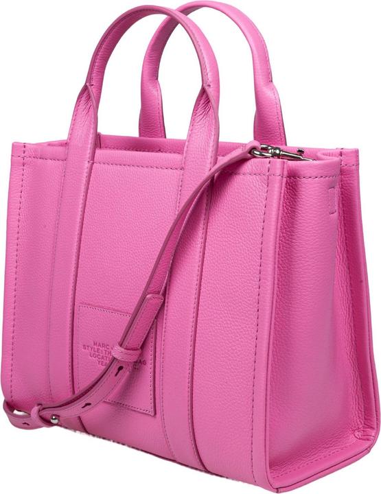 Image du produit Marc Jacobs medium tote bag in pink leather