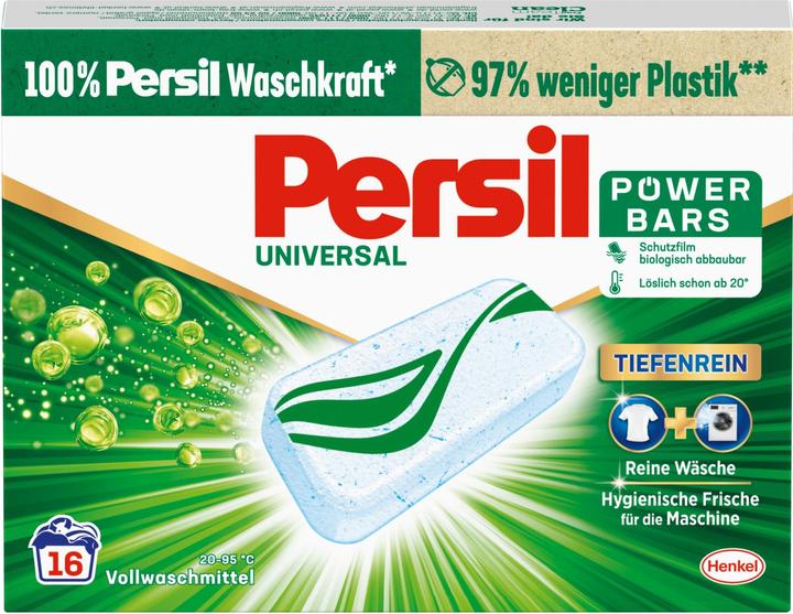 Immagine prodotto Persil 16 Universal Power Bars (16 Cicli di lavaggio, Lavare i baccelli)