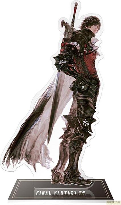 Actual product image Square Enix Final Fantasy XVI Acrylic Figure Clive Rosfield 19 cm