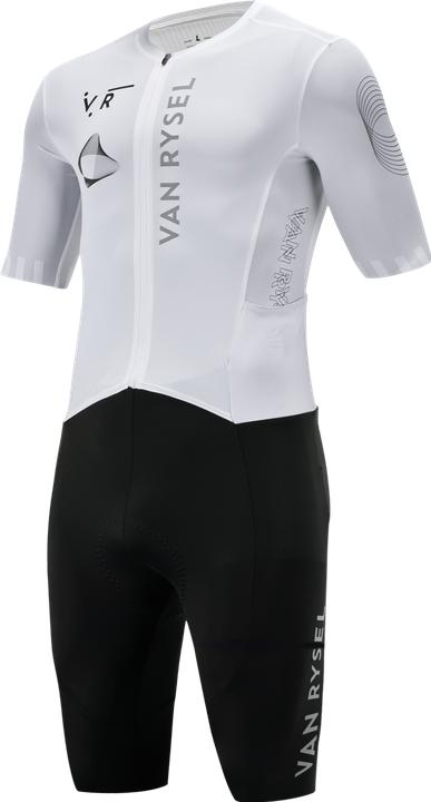 Actual product image Van rysel Zeitfahranzug Rennrad Sommer RCR-R 2 Team Herren Weiss (XL)