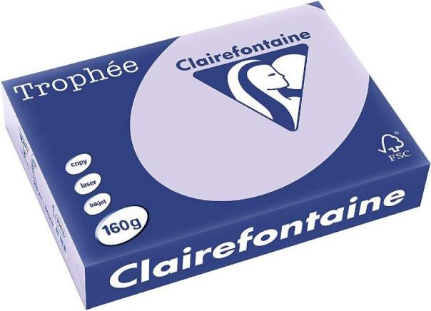 Produktbild Clairefontaine Papier Trophée lila (120 g/m², 250 x, A4)