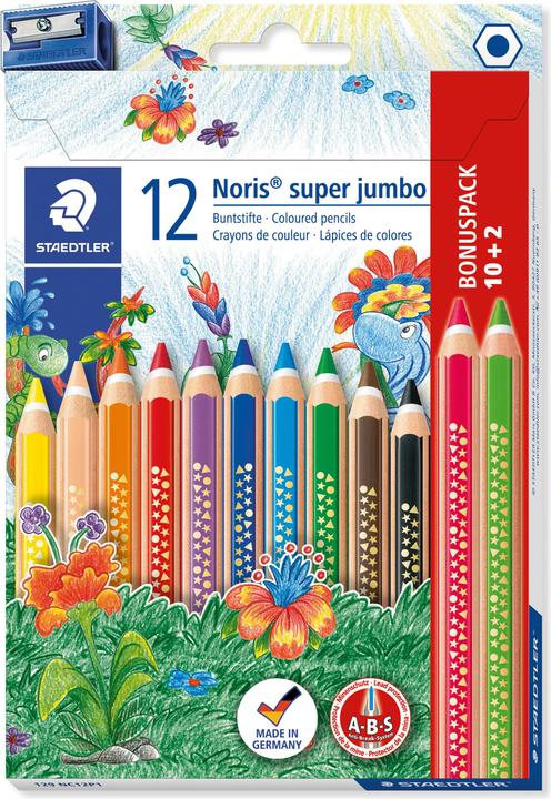 Actual product image Staedtler Noris super jumbo 129 (12x)
