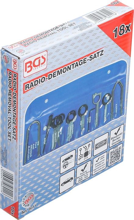 Produktbild BGS Radio-Demontage-Satz