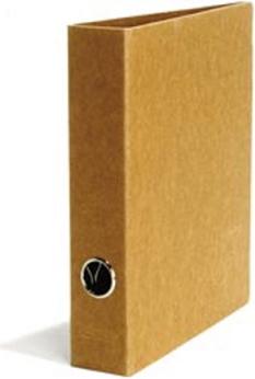 Produktbild Schwartz Ringbuch Kraftpapier (A5)