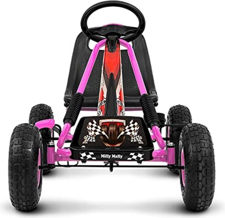 Actual product image Mally pedal go-kart Thor Pink