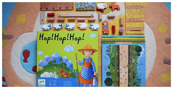 Image du produit Djeco Hop ! Hop ! Hop ! (mult) (Allemand, Français, Italien, Anglais)