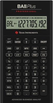 Image du produit TI BA II Plus (Piles)
