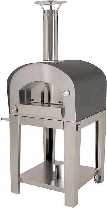 Immagine prodotto Seven Italy Stufa a gas da esterno Persefone con carrello antracite (Forno per pizza a gas)