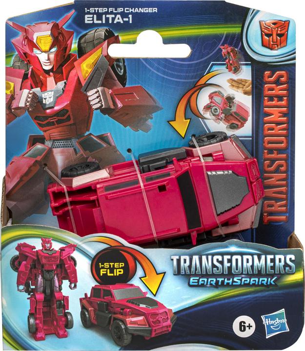 Produktbild Transformers EarthSpark 1-Step Flip Changer Elita-1