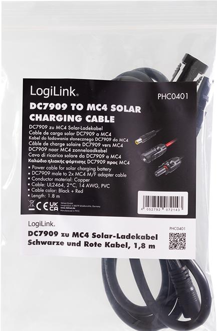 Actual product image LogiLink PHC0401 (Solar cable)