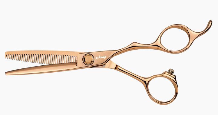 Actual product image E-kwip Kuro SET 5.5" hair scissors and mo (13.97 cm)