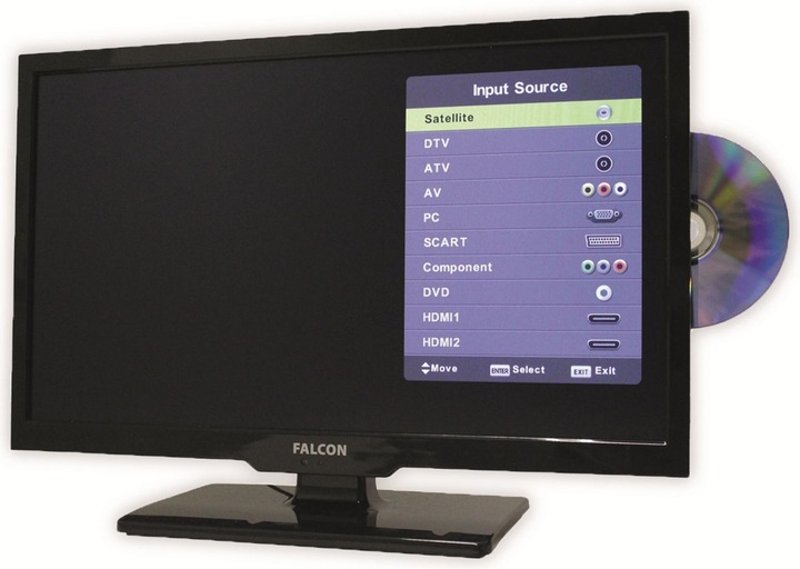 Immagine prodotto Falcon TV da campeggio Easyfind/Maxview Pro con TV LED 22 (56 cm)