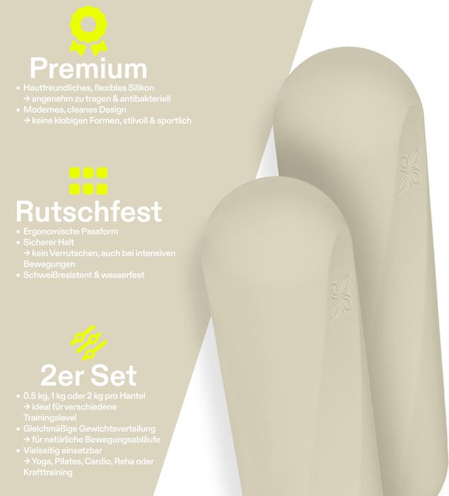 Actual product image Omnana HEROBAR Kurzhantel (2 x 0.5 kg)