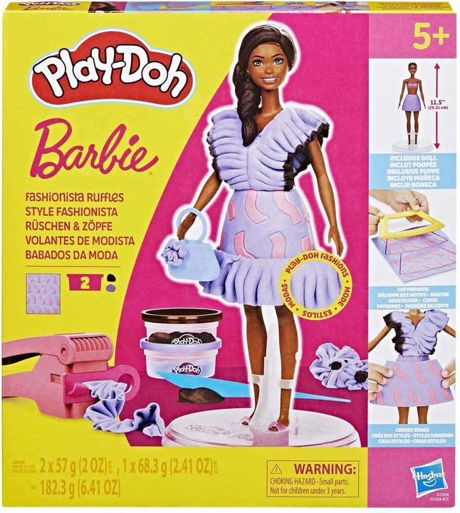 Play-Doh Pd Barbie Fashionista Ruffles