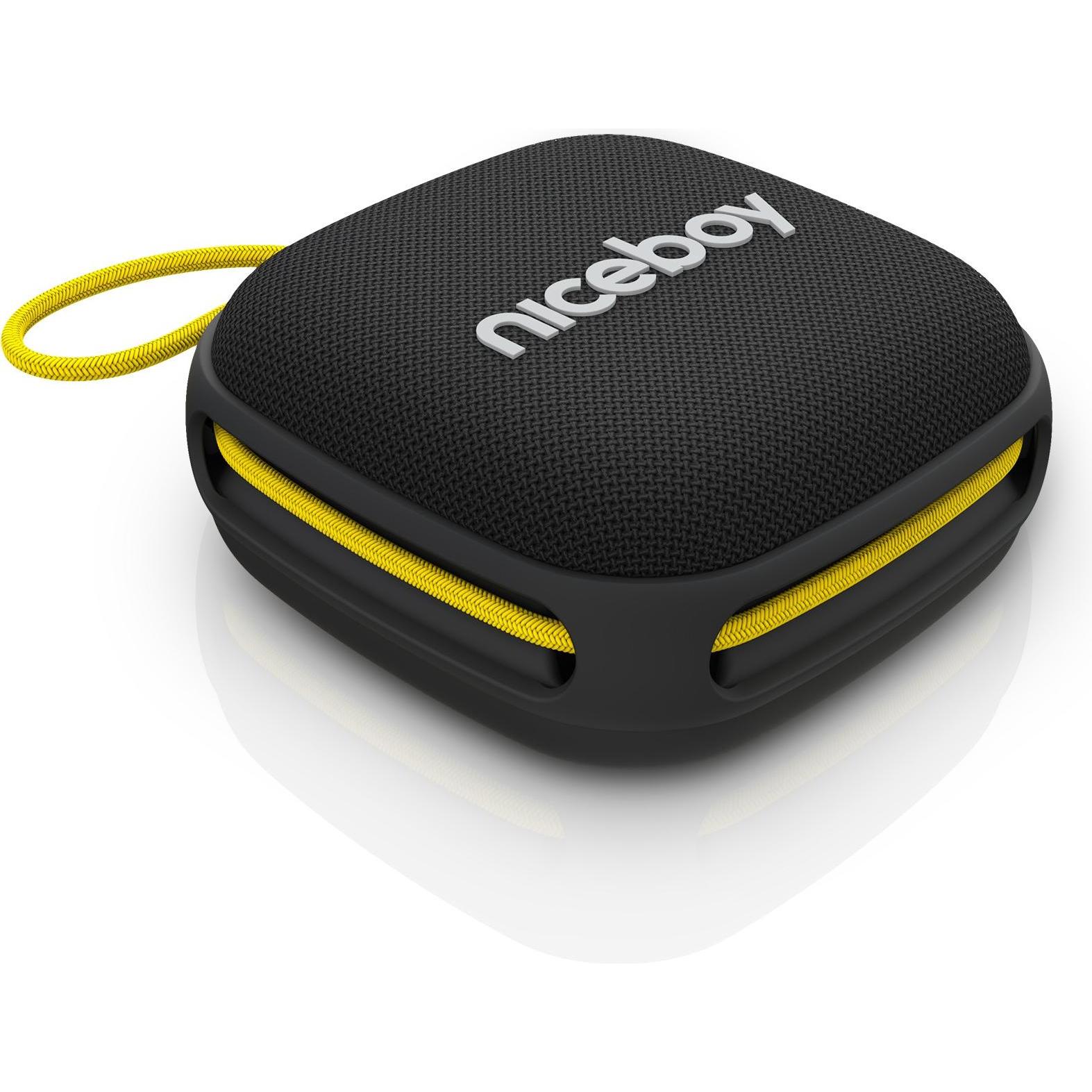 Niceboy RAZE Mini 4 (8 h, Akkubetrieb), Bluetooth Lautsprecher, Schwarz