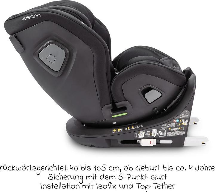 Actual product image Osann Flame360 (Reboarder, ECE R129/i-Size Standard)