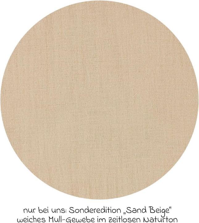 Image du produit Alvi Schlafsäcke Schlafsack Baby-Mäxchen 4 Season Mull - Sand-Beige (Toute l'année)