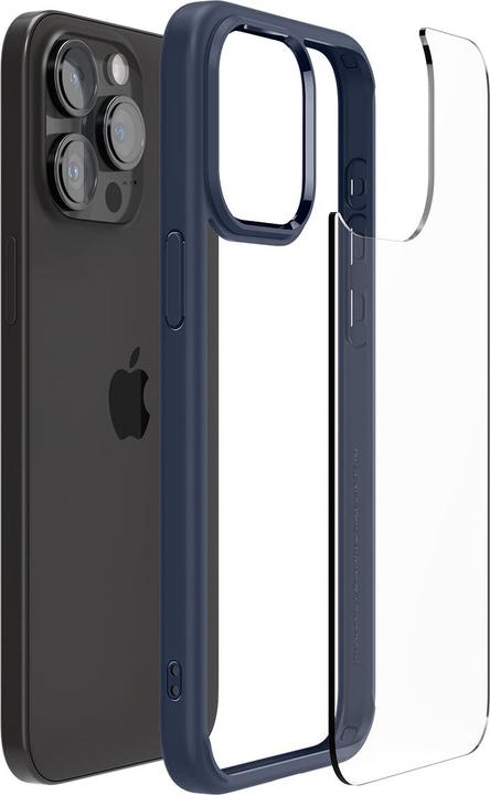 Actual product image Spigen Ultra Hybrid, navy blue - iPhone 15 Pro Max (Apple iPhone 15 Pro Max)