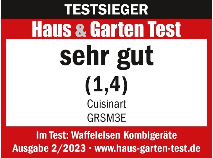 Actual product image Cuisinart Griddler 3 in 1