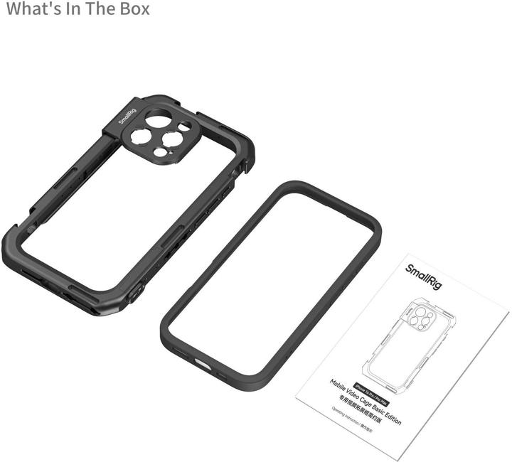 Immagine prodotto SmallRig 5008 Gabbia video per dispositivi mobili Basic Edition (Gabbietta)