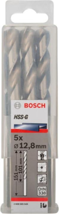 Image du produit Bosch Professional Zubehör Foret hélicoïdal PRO Metal HSS-G, 12,8 x 101 x 151 mm (12,8 mm)