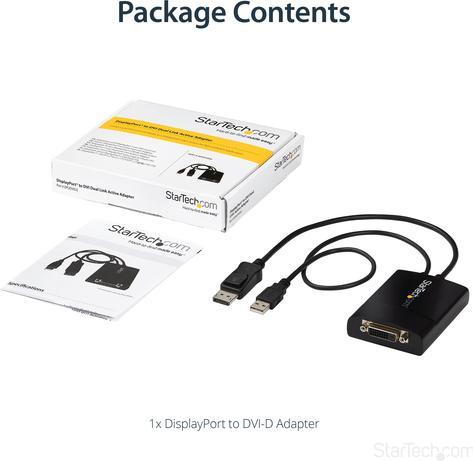 Immagine prodotto StarTech Adattatore Attivo Da DP A Dvi dl dl Attivo (DVI, 54.90 cm)