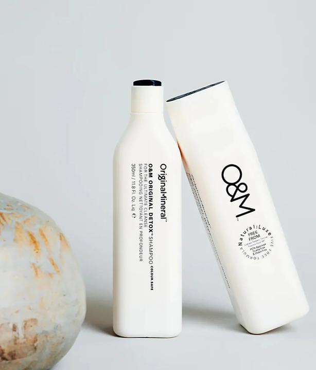 Actual product image O&M Original Mineral O&M Haircare - Original Detox Cleanse Shampoo (1000 ml, Liquid shampoo)