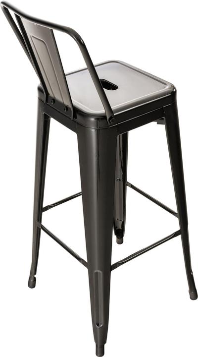 Image du produit CLP Tabouret de bar Mason, noir