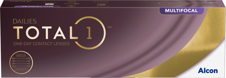 Produktbild Dailies Total1 Multifocal (30 Stück, Tageslinse, Multifokal)