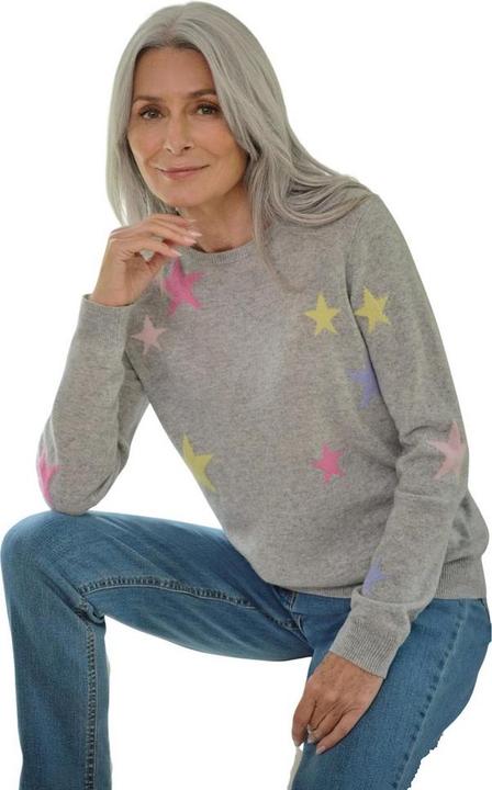 Produktbild Woolovers Star Kaschmir Merino Rundhalsausschnitt Pullover (XXL)