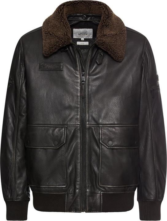 Actual product image Camel Active Lederjacke mit Innentaschen (48)
