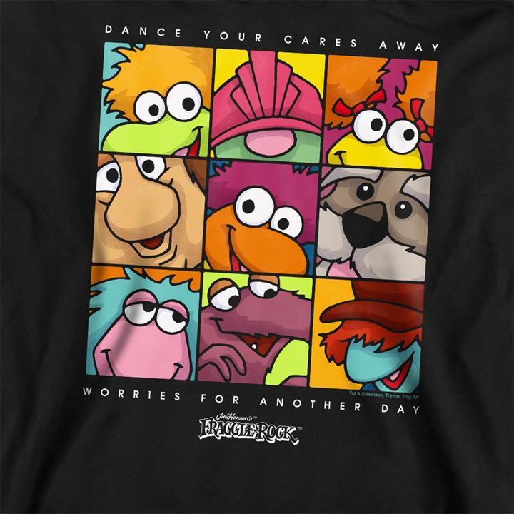 Produktbild Fraggle Rock Sweatshirt Viereckiges Gesichter (S)