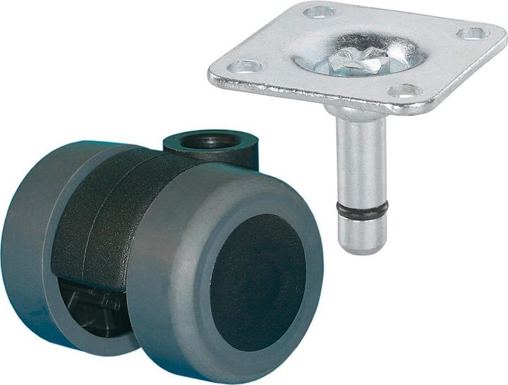 Produktbild Dörner + Helmer 761340 Parkett-Containerrolle 35mm, Platte, 38x38 mm, TrKr 70kg