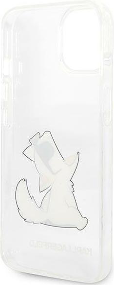 Actual product image Karl Lagerfeld iPhone 14 PC/TPU Choupette Eat Case for (Apple iPhone 14, Apple iPhone 13, Apple iPhone 15)