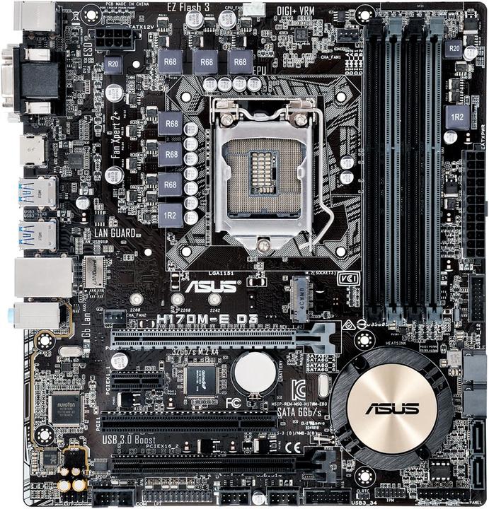 Immagine prodotto ASUS H170m-E D3 (LGA 1151, Intel H170, mATX)