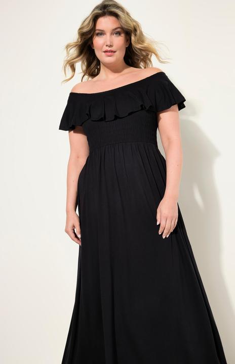 Actual product image Miamoda Carmen Neckline Maxi Dress (50)
