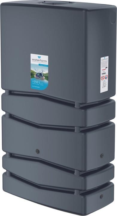 Waterform Regenwasserspeicher 350l AQUA TOWER anthrazit (350 l)