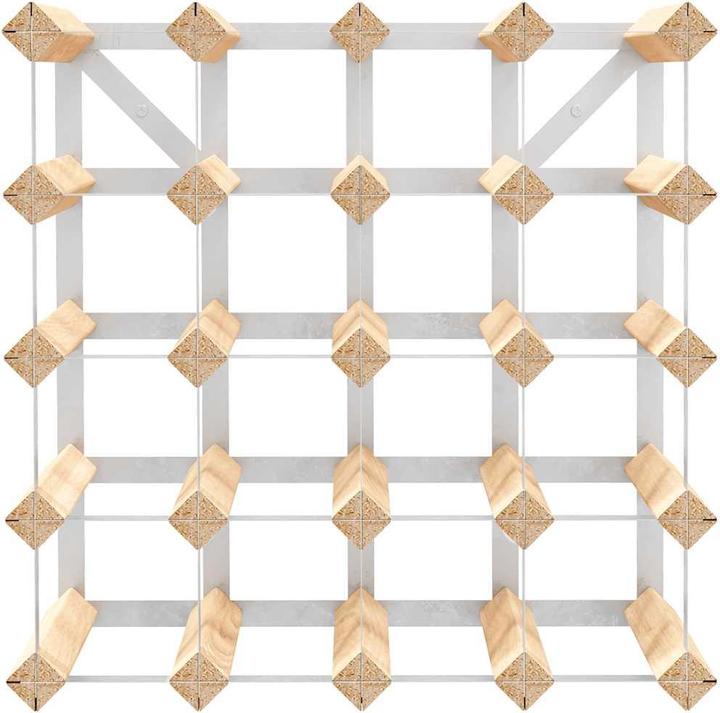 Actual product image vidaXL Dorkas (41.5 x 22.5 x 41.5 cm, 20 bottles)