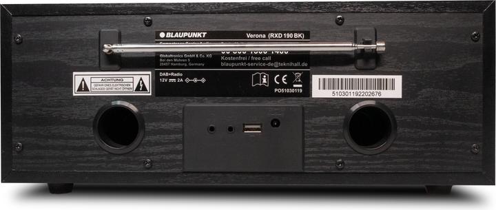 Produktbild Blaupunkt Nostalgieradio mit DAB+ und Bluetooth | VERONA (DAB+, FM, Bluetooth)