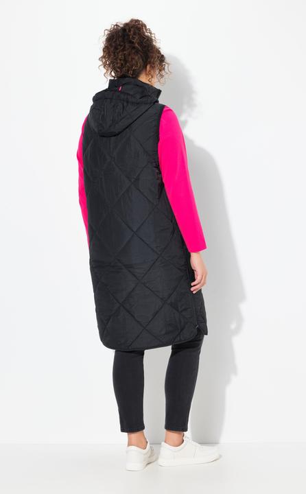 Actual product image Ulla Popken Quilted Statement Tie Vest (46, 48)