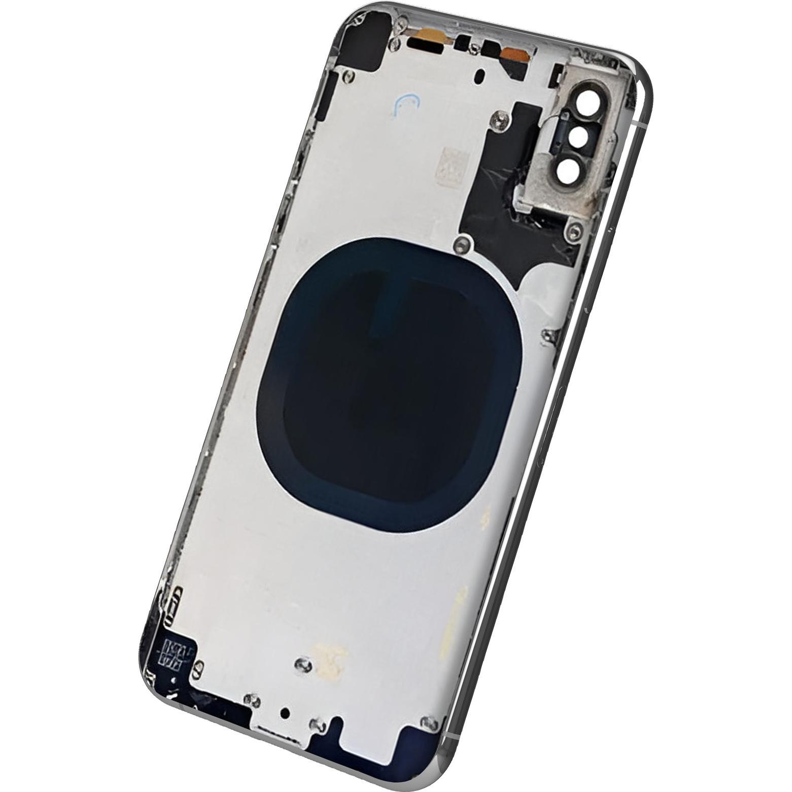 Thumbnail - Clappio Gehäuse + Akkudeckel Ersatzteil (iPhone X), Mobilgerät Ersatzteile, Grau