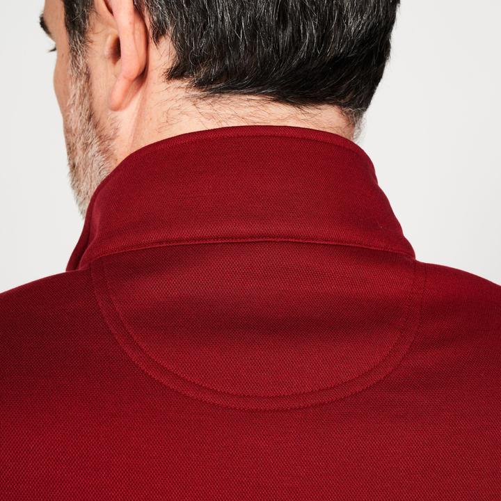 Actual product image Inesis Men's Golf Sweatshirt - mw500 burgundy (XXL)