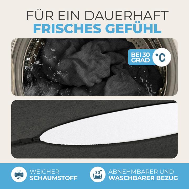 Produktbild Bestschlaf Klappmatratze, 3-teilige Faltmatratze, Reisebett, Gästematratze (75 x 195 cm, Schaumstoffkern)