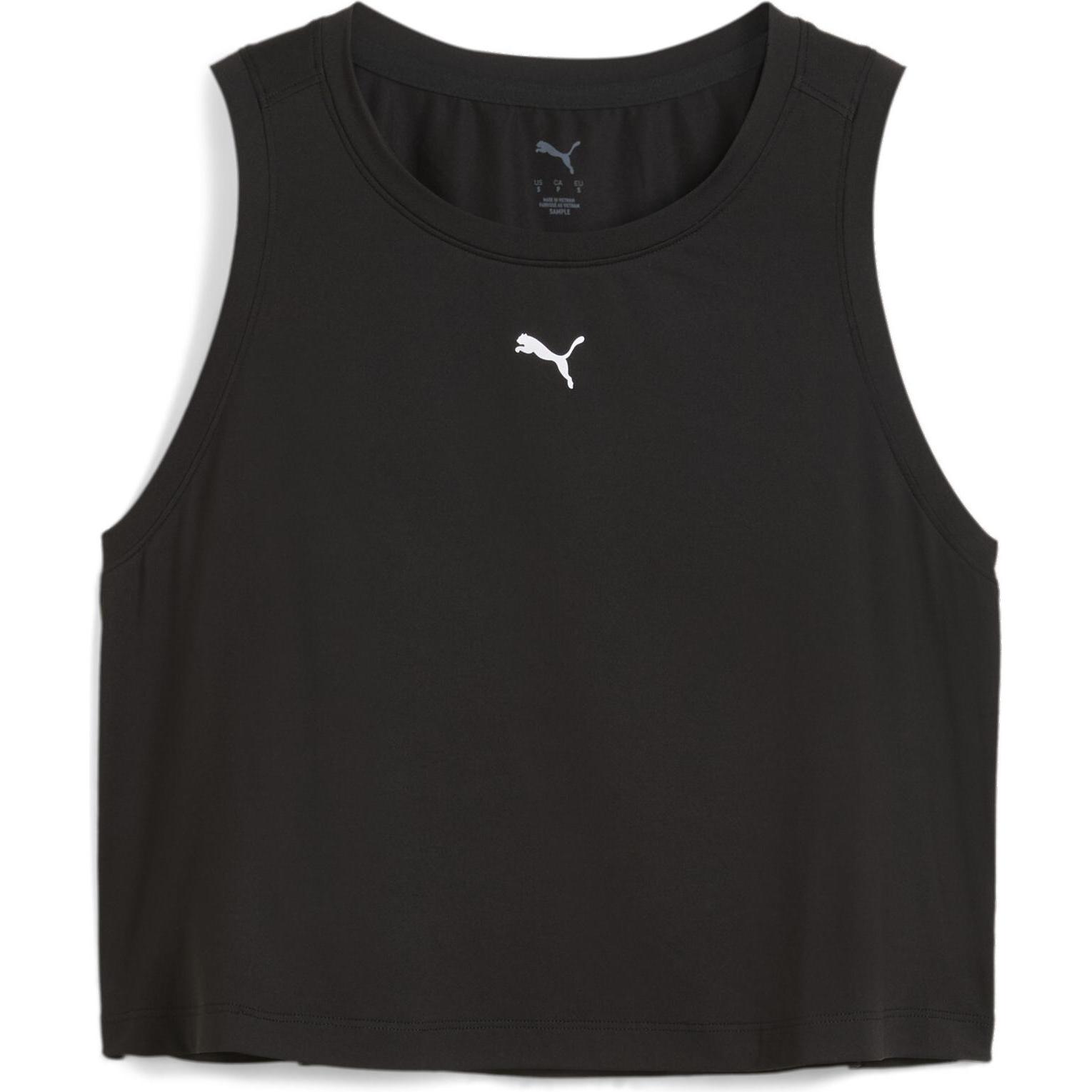 Puma, Herren, Sportshirt, Cloudspun Sleeveless Tank - Short (3XL), Schwarz, 3XL