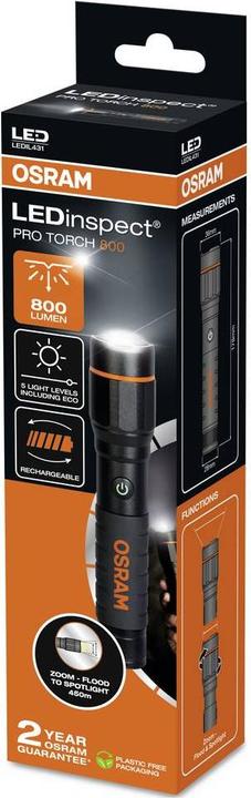 Actual product image Osram LEDinspect PRO TORCH 800 Arbeitsleuchte (800 lm)