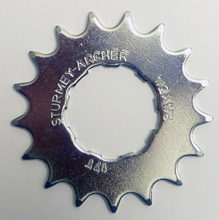 Actual product image Sturmey Archer Ritzel gesteckt 17 Zähne (17)