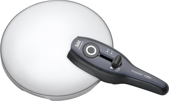 Actual product image Silit Lid for Sicomatic t-plus (22 cm, Metal)