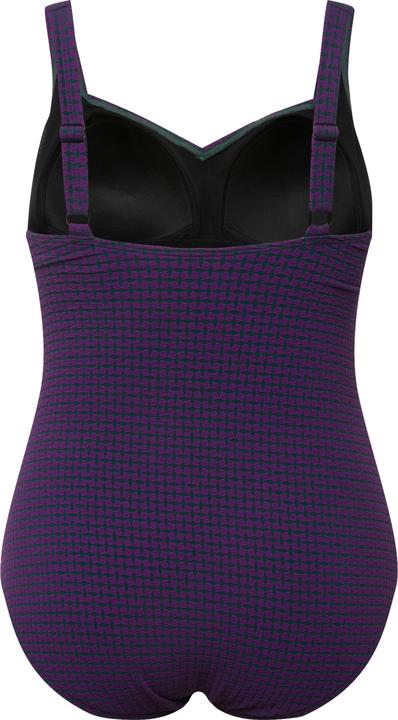 Image du produit Ulla Popken Maillot de bain à bonnets souples avec drapé. Powermesh. (60)