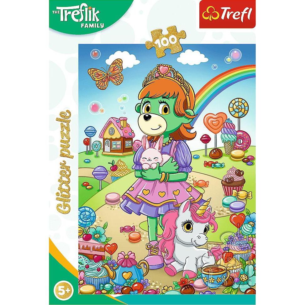 Trefl Puzzle 100 Glitzer Glitzer (100 Teile) (14833)